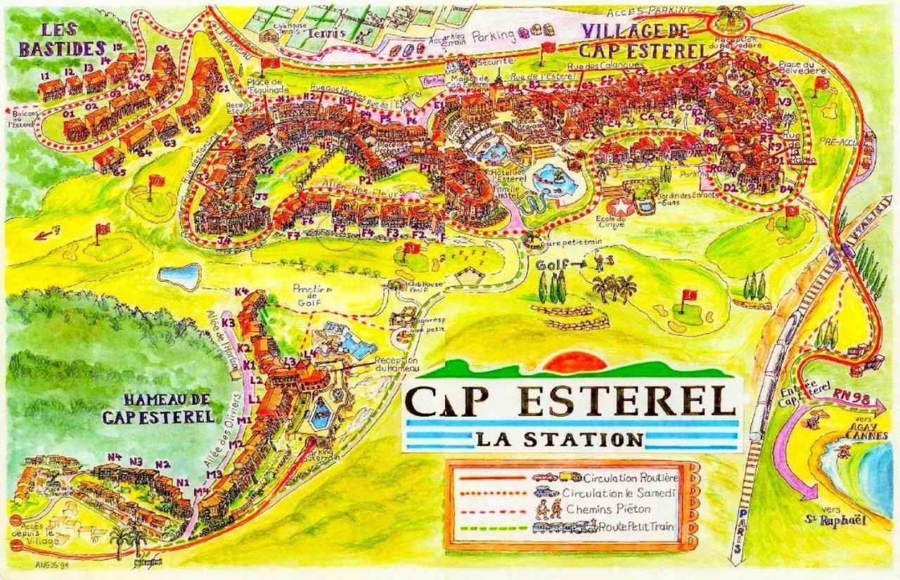 Huuummm C'Est La ! Beau T2 Cap Esterel Village Avec Clim ! Saint-Raphaël Εξωτερικό φωτογραφία